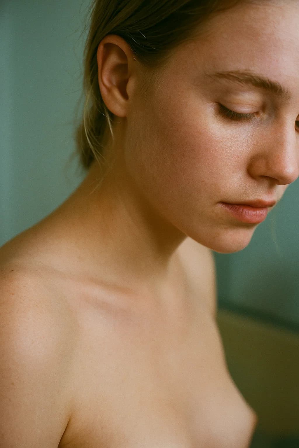 AI generated: A color photograph shot with a 1970s Hasselblad 500 C/M and a Zeiss Planar 80mm f/2.8 lens on Kodach...