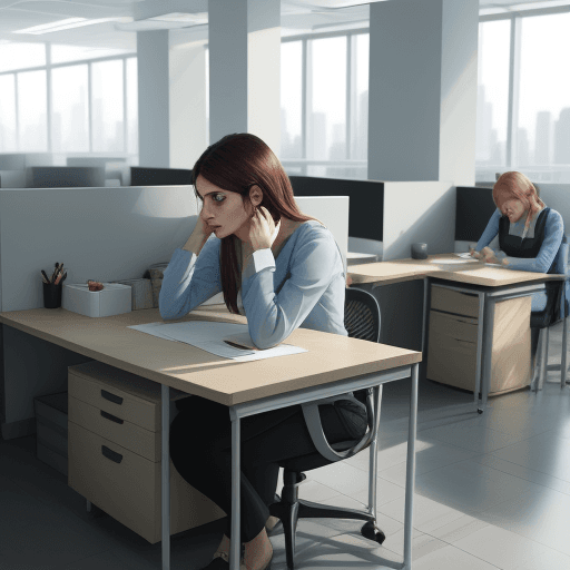 AI generated: presenteeism