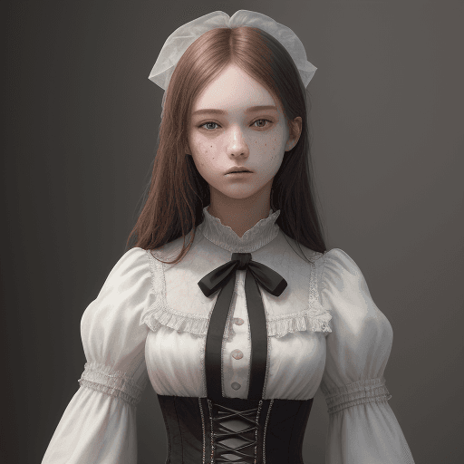 AI generated: s0mmerr4y-1850 , ((best quality)), ((masterpiece)), ((realistic)), (detailed), (1 girl) (sharpness:2...