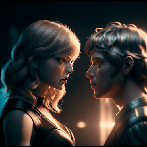 AI generated: Portrait of Taylor Swift facesitting
a fan 8k, VFX, octane render, unreal engine 5, Diffraction Grad...
