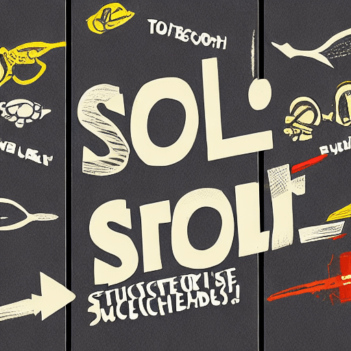 AI generated: solopreneur grinding myth strength success,  --no [text, fonts, letters, watermark, words, typograph...
