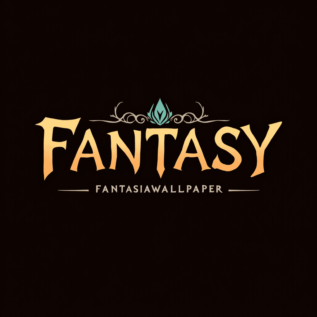 AI generated: FANTASY Logo with font "FANTASIAWALLPAPER"