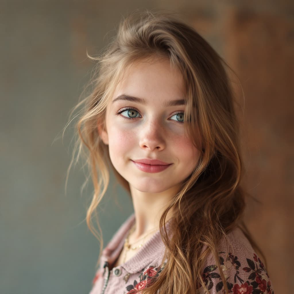 AI generated: girl 20 years old