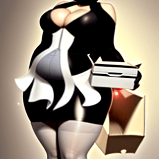 AI generated: Hyper realistic Curvy,White,Blonde breast size:85 age:50 
Black dress
Black Stockings
face very simi...