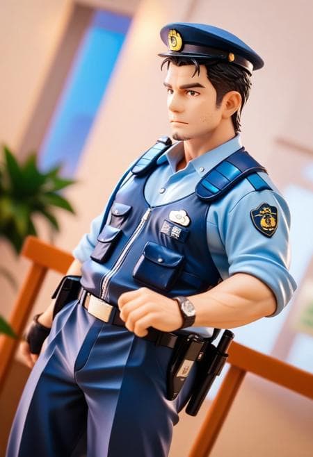 Male Japanese Police Uniform (summer) - Image 1