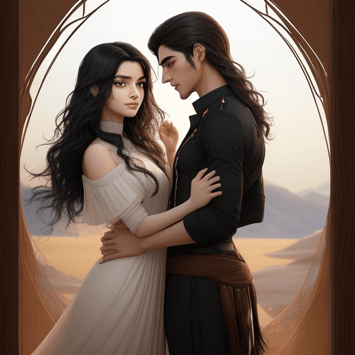 AI generated: Pairoj and Thawin, a captivating couple, embody the essence of love's enchanting journey. Pairoj sta...