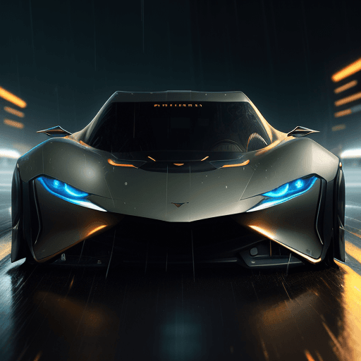 AI generated: detailed intricate digital illustration by greg rutkowski and artgerm and wlop ; 2 0 2 4 concept car...