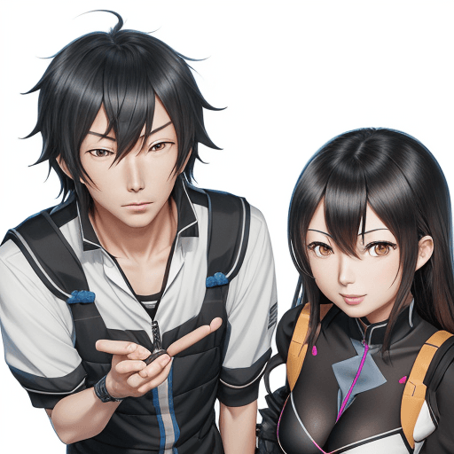 AI generated: hikigaya hachiman, <lora:hikigaya__hachiman_v2b:1>, hiratsuka shizuka, <lora:shizuka_hiratsuka_s2_v2...