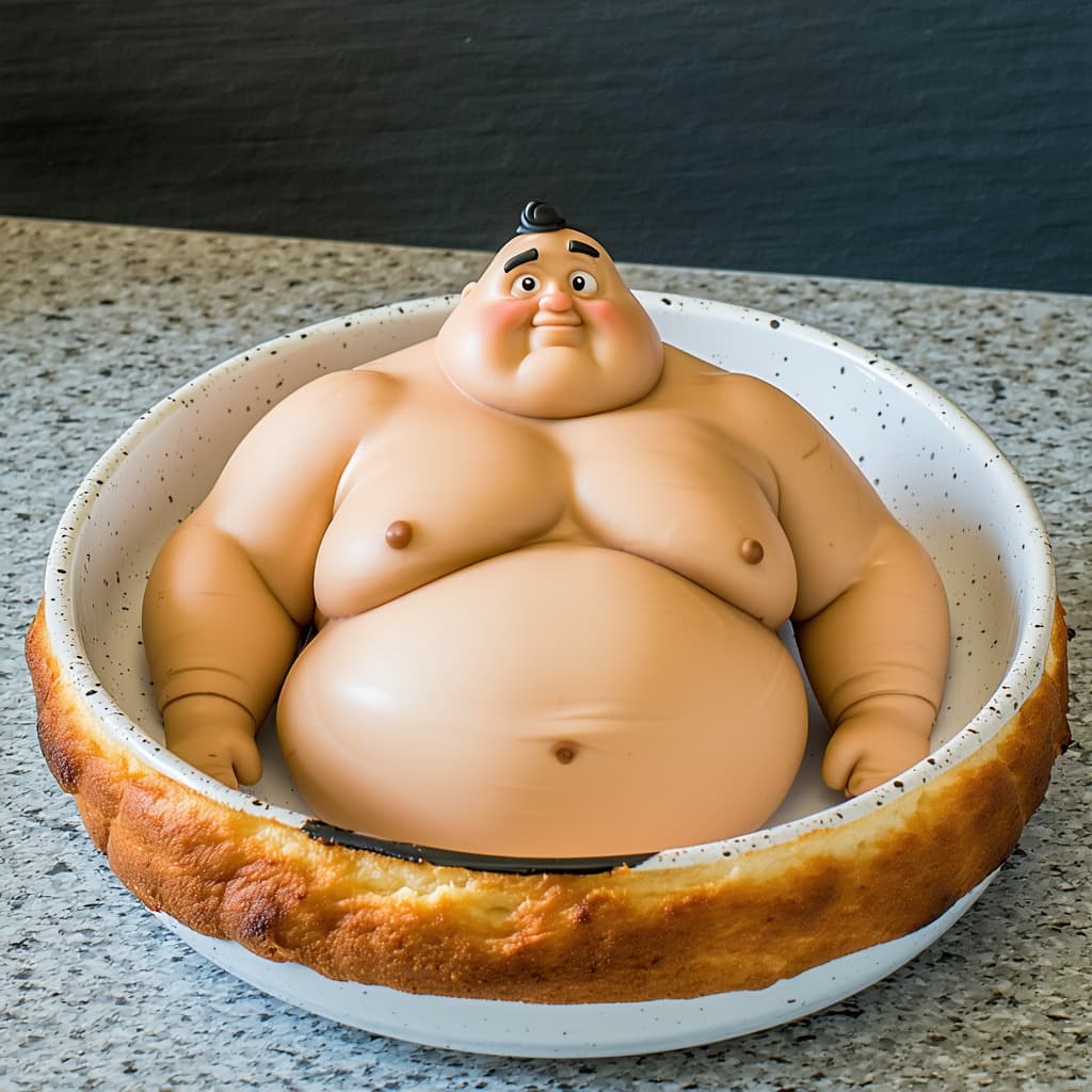 AI generated: Fat Rapi Nikke