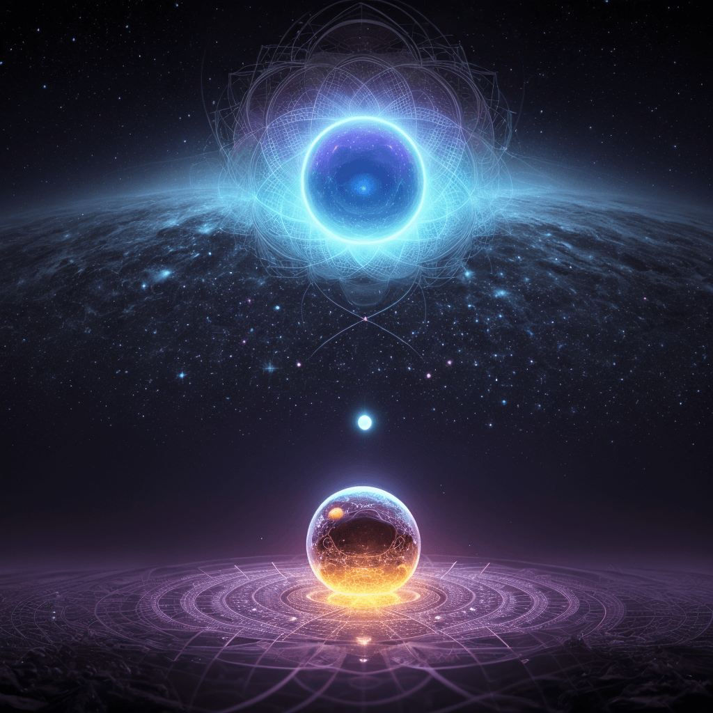 AI generated: Dream within dream, universe within universe, world within world, human within human, cell within ce...