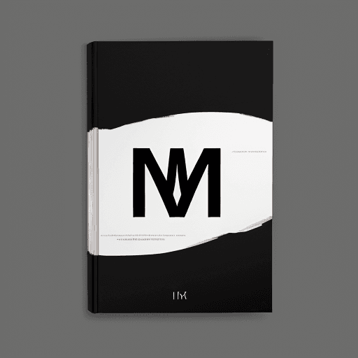 AI generated: book cover desisn,latest, plain, black, written "I, Me, Myself" , 4k, 8k
