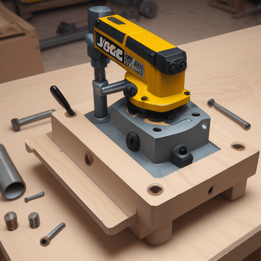 AI generated: Bench Vice Fix Base – DIY Model (JCBL-7003)
