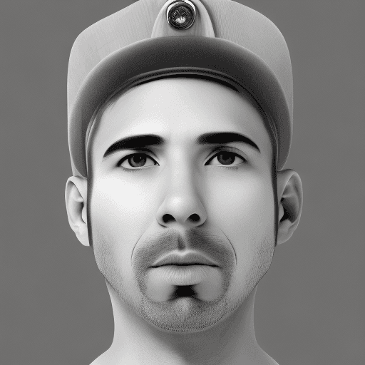 AI generated: generate another image of another inmate. Make sure it is a headshot