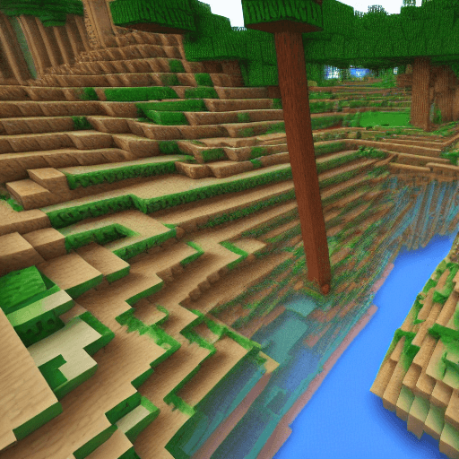 AI generated: minecraft hiperrealista