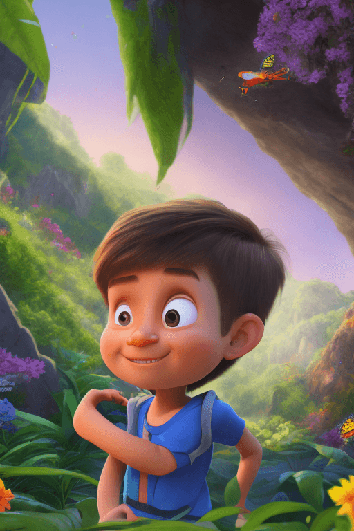 AI generated: masterpiece, best quality, 4k,( Pixar - style :1.4), 1boy,(Cute,handsome,wearing outdoor sportswear ...