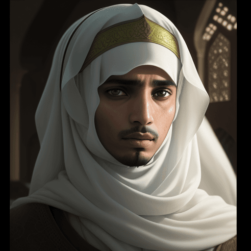 AI generated: muslim during holy month of ramadan realistic cinematic photography with high depth past 1400 years ...