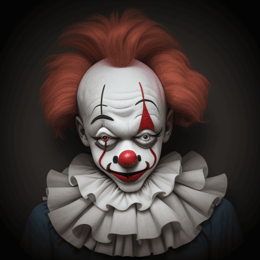 AI generated: after the show clown is dead 