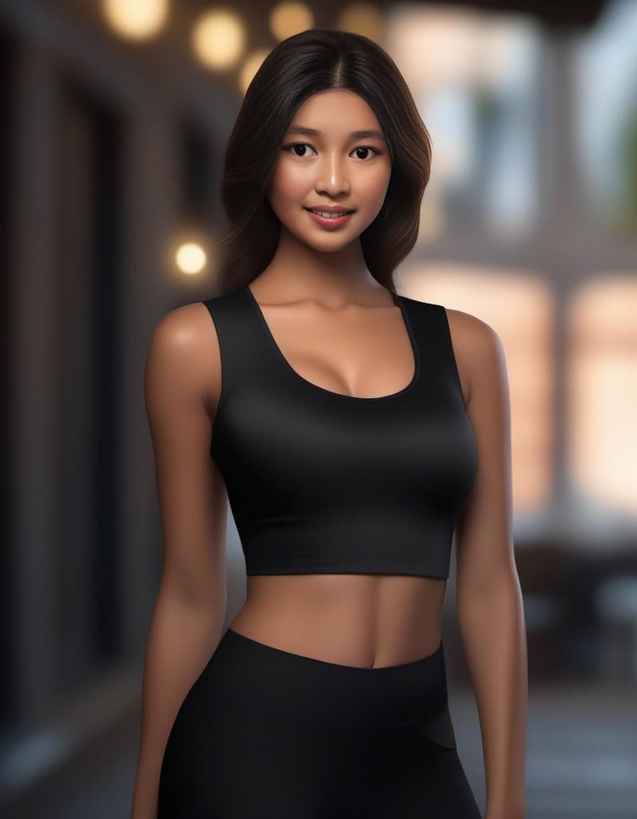 AI generated: masterpiece, best quality, 1girl, solo, (natural skin texture, realistic eye and face details:1.5), ...