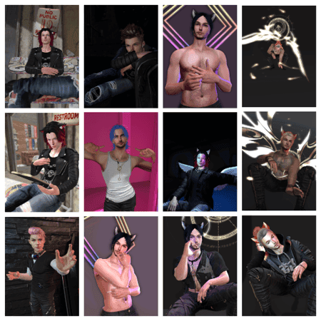 Wide Shot Poses - Virtual Worlds - Image 2