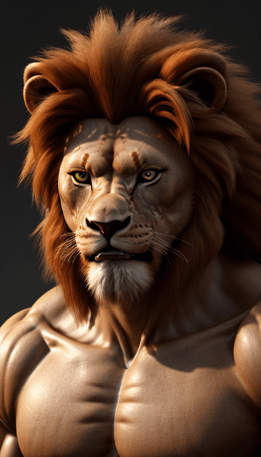 AI generated: Let's make a Hyperreal depiction of Lion-O from Thundercats, ((highly detailed)), ((8k uhd)) , wildl...