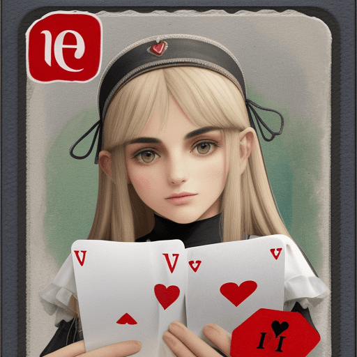 AI generated: re che esce dalla sua carta di re di cuori 