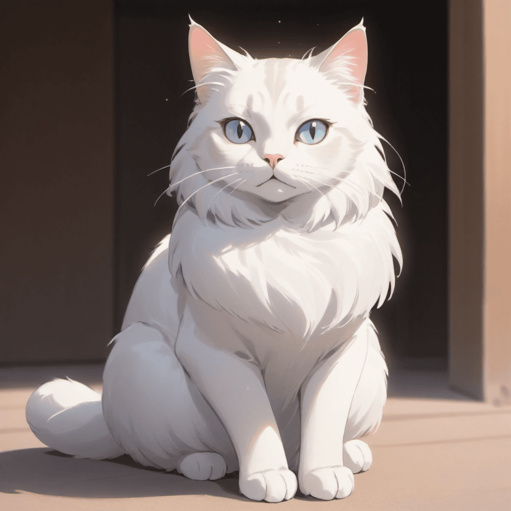 AI generated: majestic fine cat