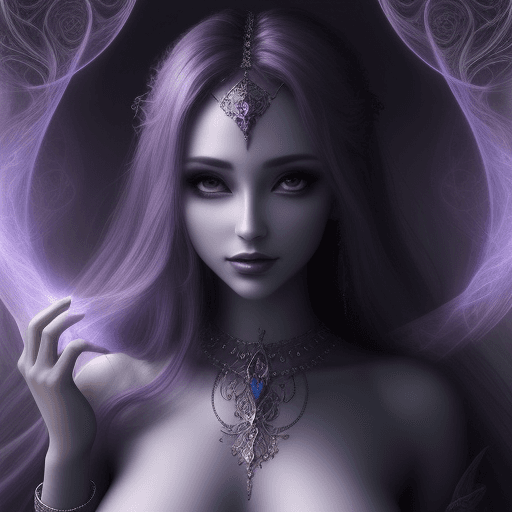 AI generated: mystical beautiful woman