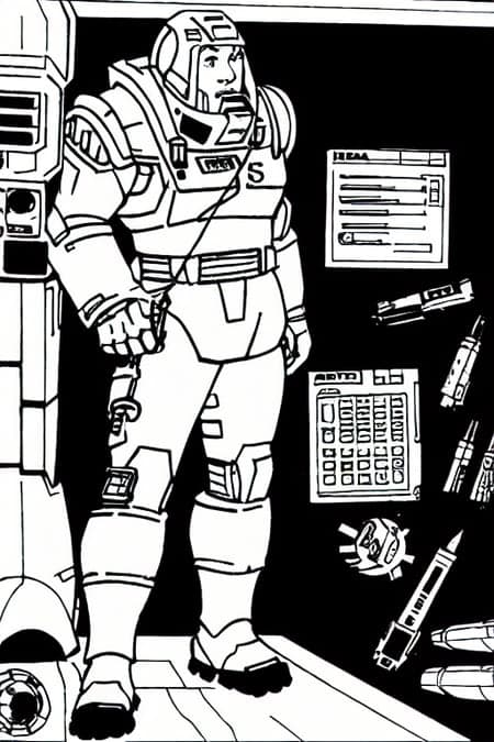 The Mechwarrior RPG Art 1990's