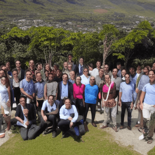 AI generated: Des collaborateurs en réunion qui travaillent sur des sujets inutiles. Certains commence à devenir f...