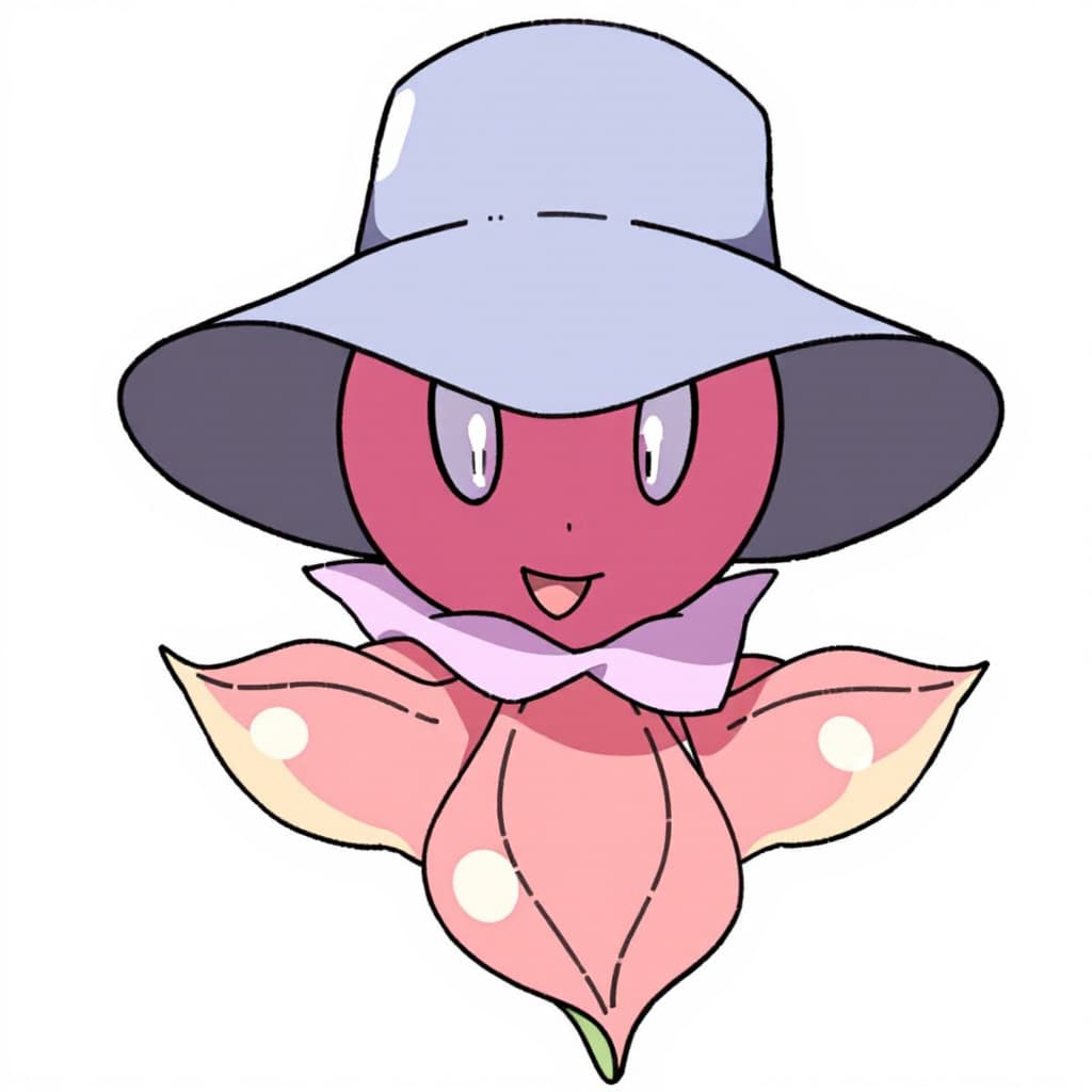 AI generated: tulip the gym leader from pokemon scarlet and violet