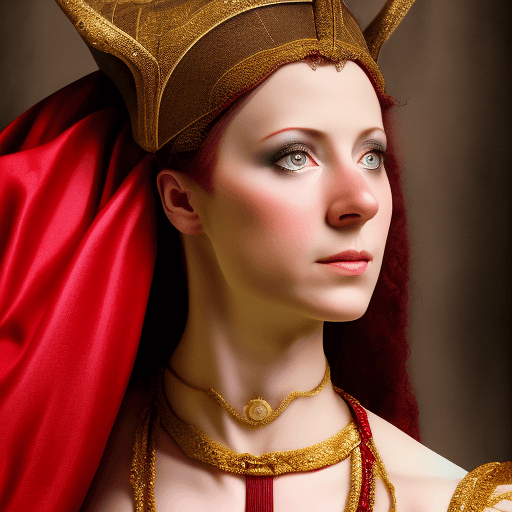 AI generated: Ultra high resolution photography of a medieval, dancer, woman, named Seraphina