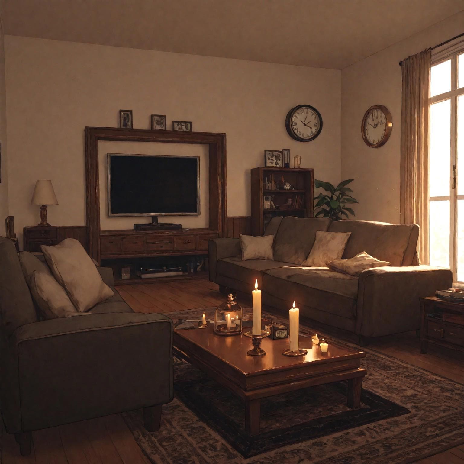 Candle and Room