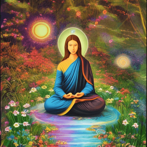 AI generated: Meditation as a pathway to inner peace and spiritual growth --v 5.2 --q 5 --s 250 --ar 9:16