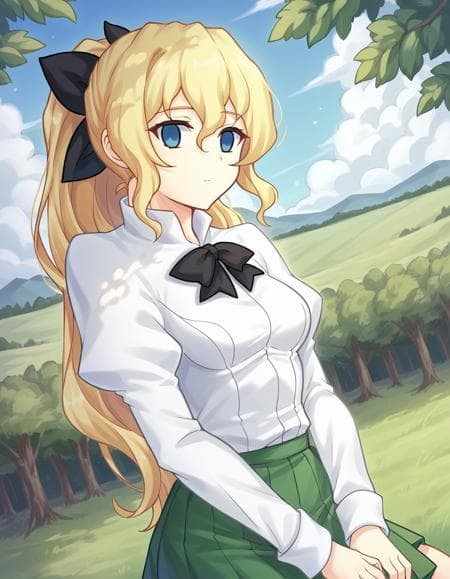 Lilly Satou (砂藤 リリー) - Disability Girls (Katawa Shoujo) (かたわ少女)