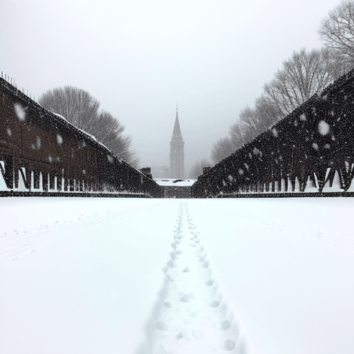 AI generated: snow as far as the eye can see