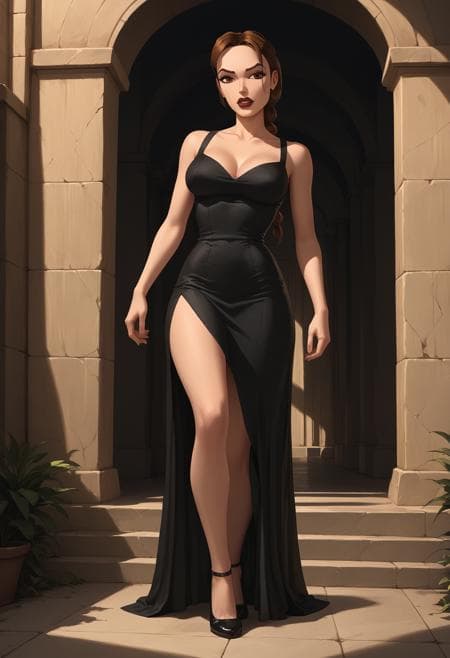 Lara Croft (Tomb Raider by Core Design 1996-1999 series), LoRA, PonyXL