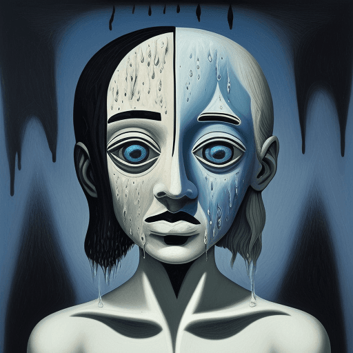 AI generated: Surrealist painting by Pablo Picasso, stunning and strange images, dripping, freezing --q 2 --s 750 ...