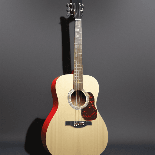 AI generated: acoustic guitar
japanses desing diapason
