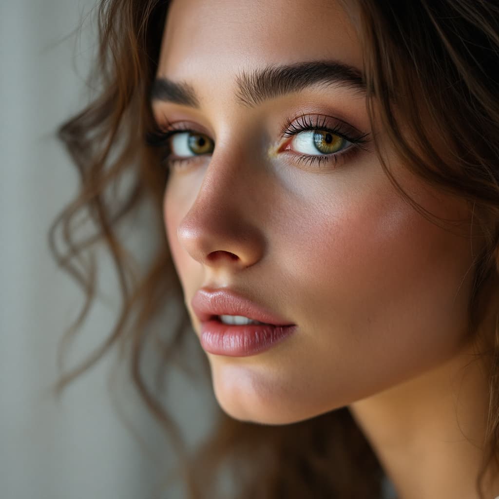 AI generated: Hot grandma with aquiline nose, prominent nose bridge