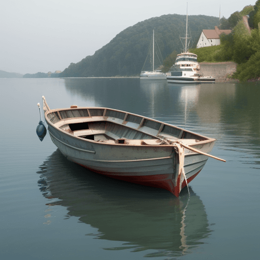 AI generated: a boat