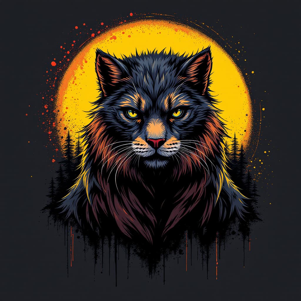 AI generated: t-shirt design