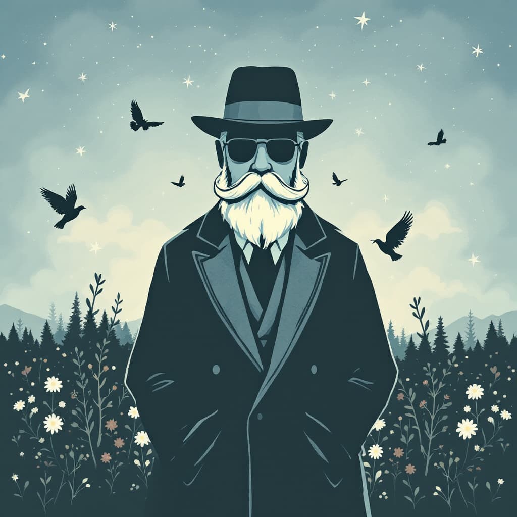 AI generated: Create a high-resolution image of a traditional Father's Day card 
