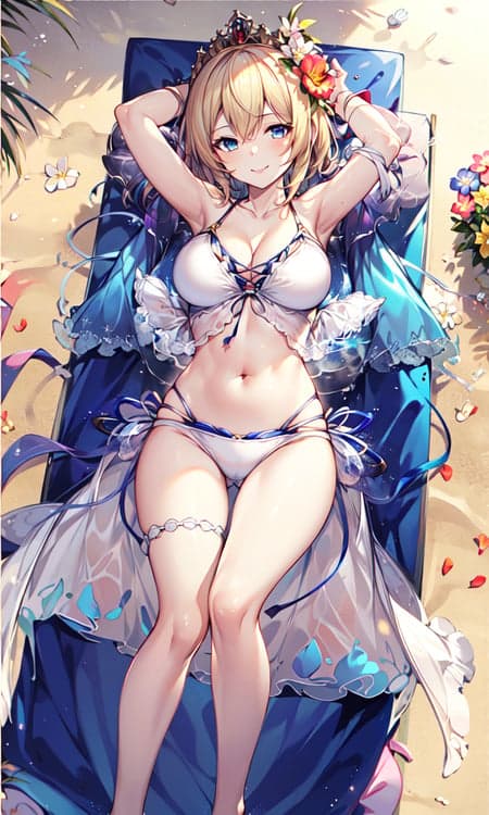 Europa from granblue fantasy 碧蓝幻想 欧罗巴