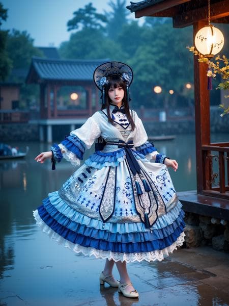 [Flux.1 D][Realistic] Chinese element clothing | 国风元素服饰