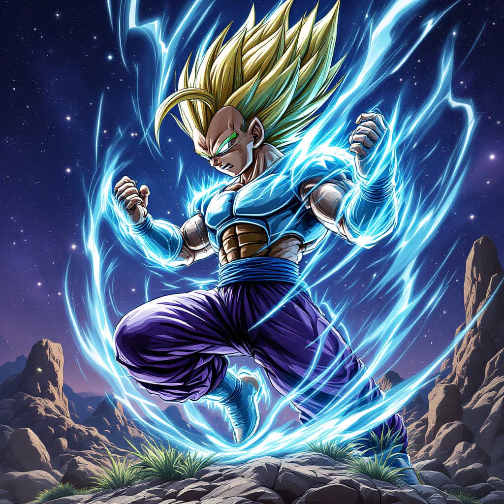 AI generated: frieza
