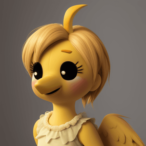 AI generated: chica