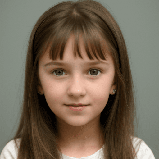 AI generated: 9 years old girl
