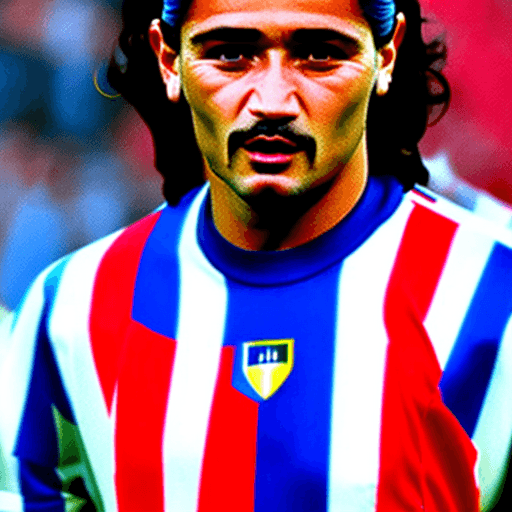 AI generated: The facial features should be closer to those of real people. “A close-up shot of Italian football s...
