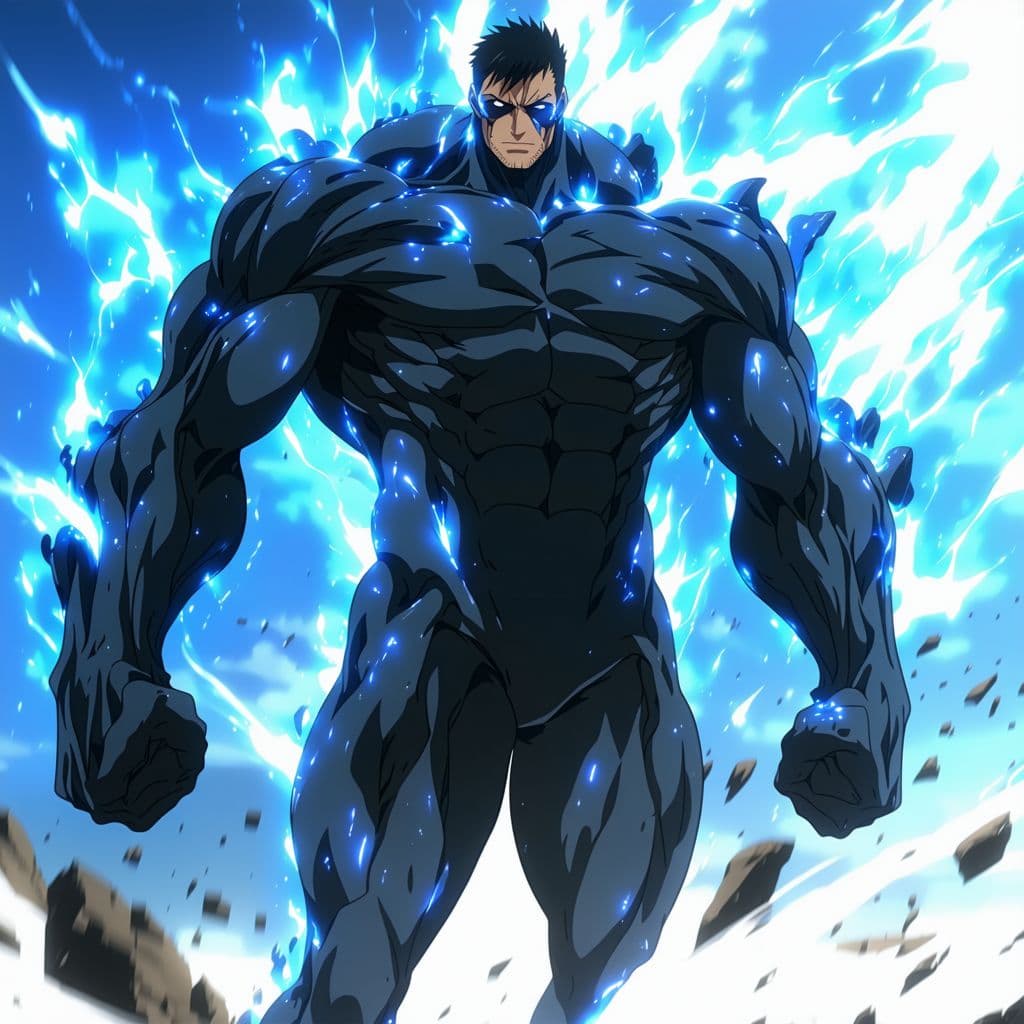 AI generated: Eren Yeager's Titan form