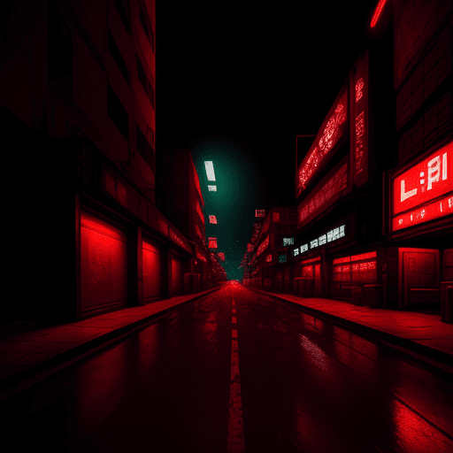 AI generated: In the style of liam wong, red 